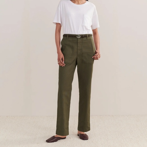 Jenni Kayne Pants - Jenni Kayne Relaxed Olive Green Army Pant | Size 4